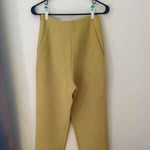 brat Green Sam High-Waisted Pocket Pant